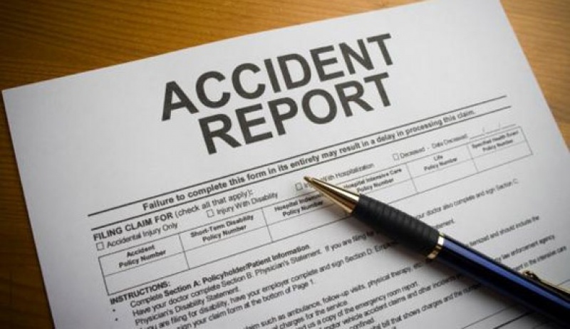 Accident report form
