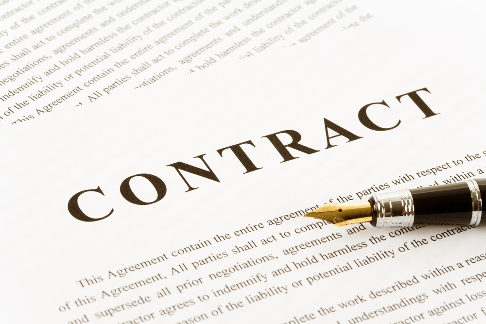 Contract form
