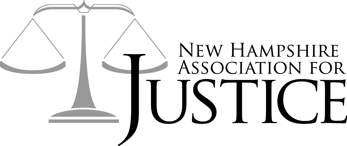 Logo of NHAJ with a picture of beam balance