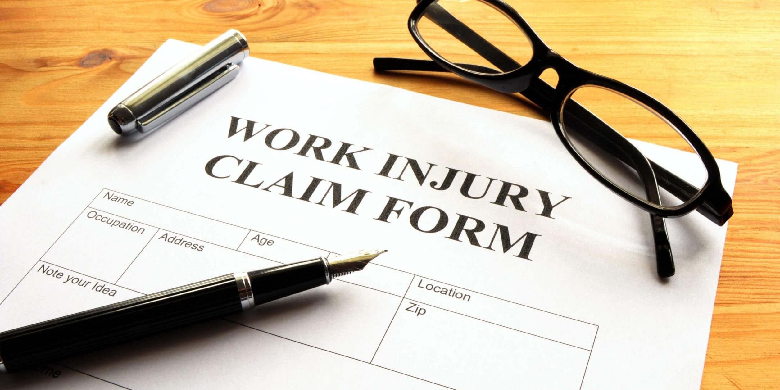 Work injury claim form Work injury claim form