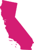 California map in pink