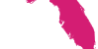 Florida map in pink